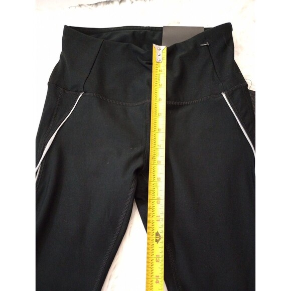RBX Womens Black Leggings Capri Leg Sz Small Coin Pocket - Picture 4 of 10